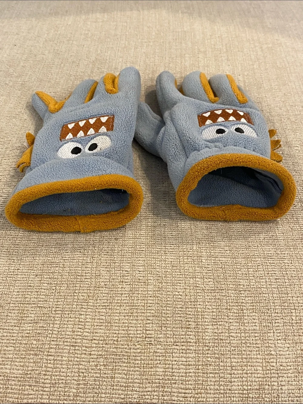 Kids Monster Fleece Gloves